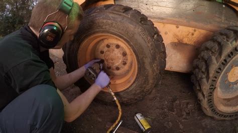 skid steer tire changer